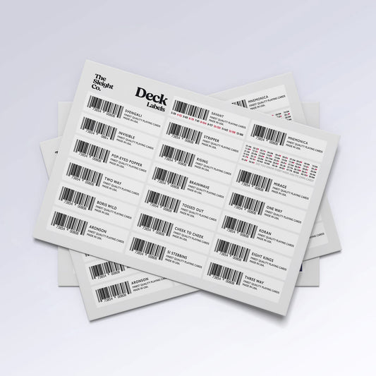 Deck Labels by The Sleight Co