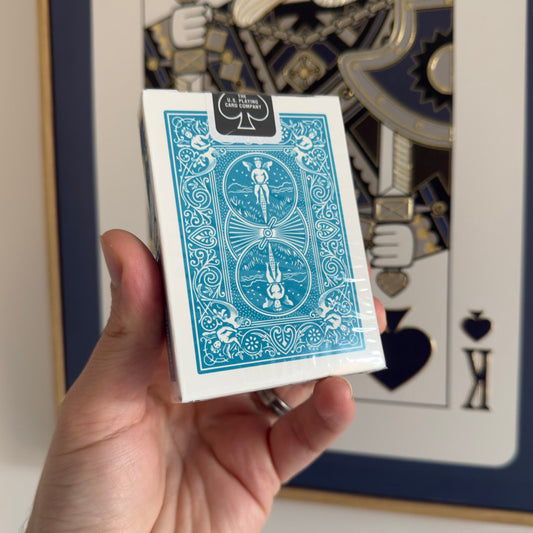 Jeu de cartes Bicycle® (Turquoise)