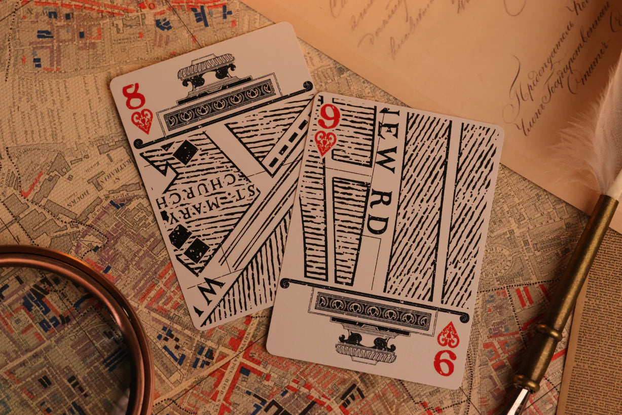 Jack the Ripper & Sherlock Holmes Playing Cards (Skewer Edition)