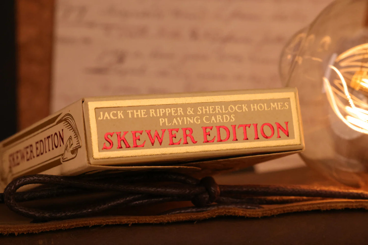 Jack the Ripper & Sherlock Holmes Playing Cards (Skewer Edition)