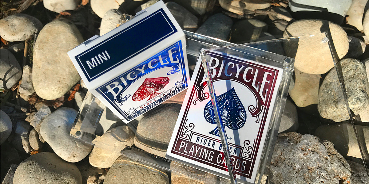 Bicycle® Rider Back Mini Limited Edition (2 Pack With Foil Tucks In Carat Case)