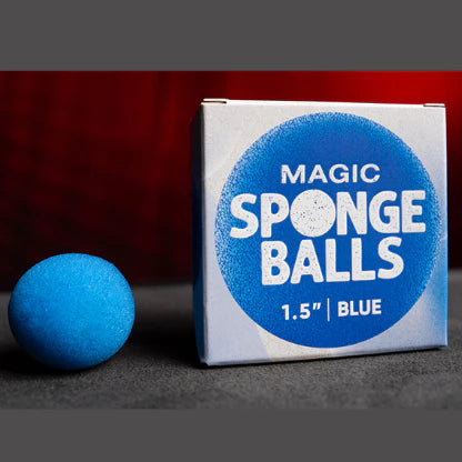 Magic Sponge Balls 4 Pack BLUE 1.5" by Murphy's Magic
