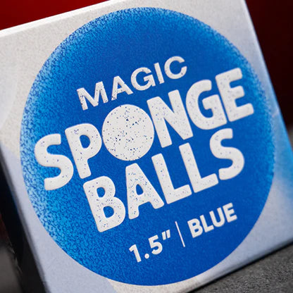 Magic Sponge Balls 4 Pack BLUE 1.5" by Murphy's Magic