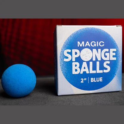 Magic Sponge Balls 4 Pack BLUE 2" by Murphy's Magic