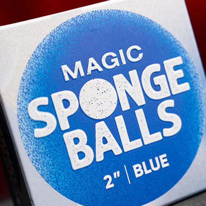 Magic Sponge Balls 4 Pack BLUE 2" by Murphy's Magic