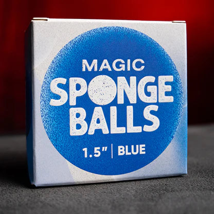 Magic Sponge Balls 4 Pack BLUE 1.5" by Murphy's Magic