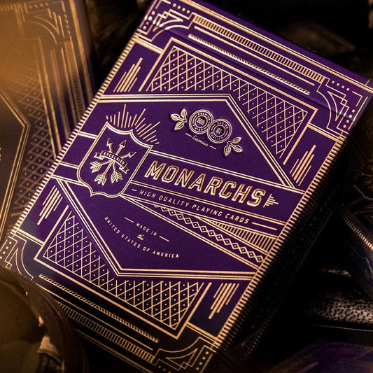 Monarch Royal Edition (Purple) Playing Cards by Theory11