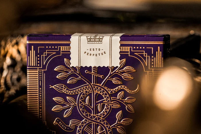 Monarch Royal Edition (Purple) Playing Cards by Theory11