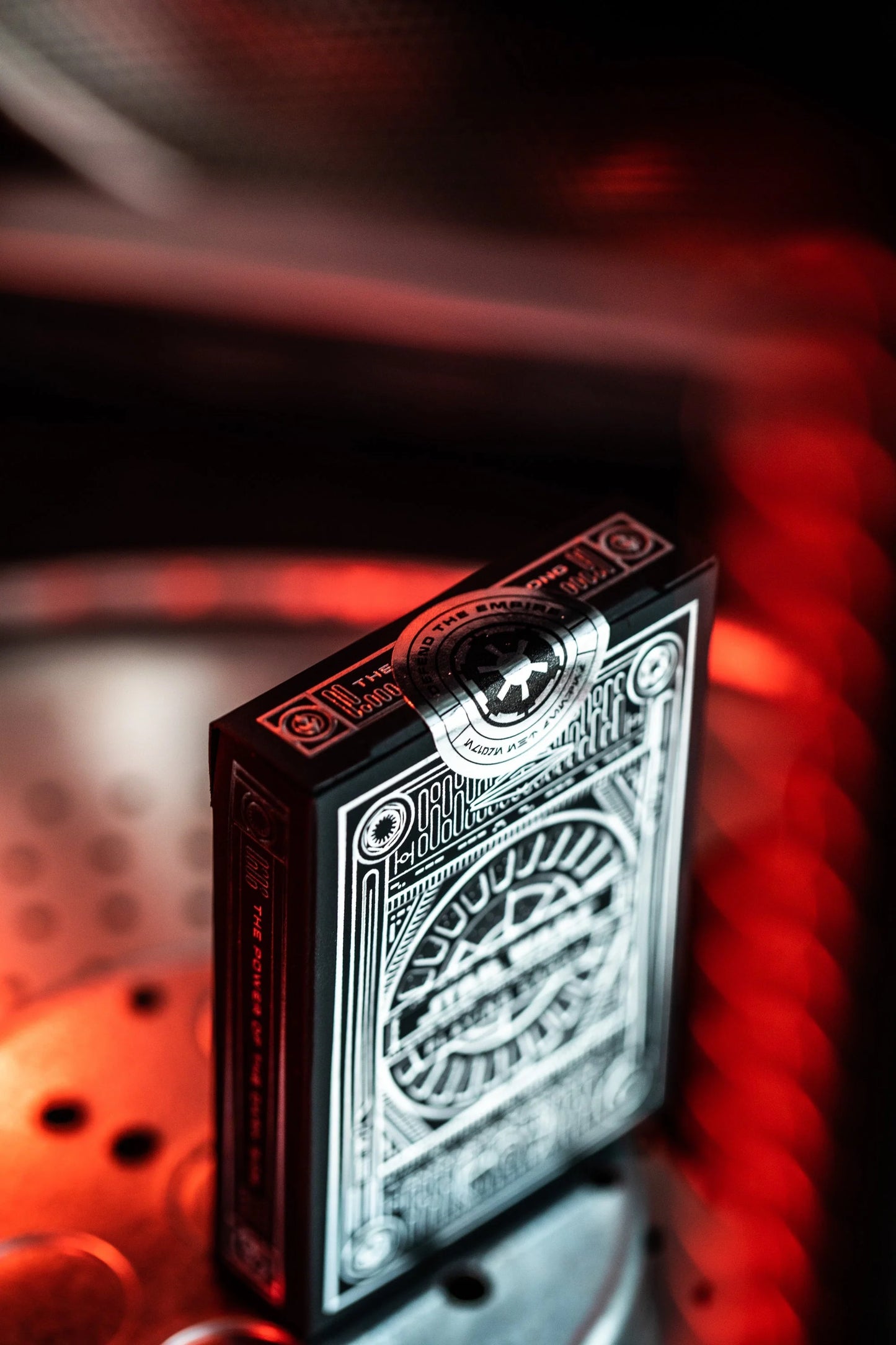 Star Wars Dark Side Silver Edition Playing Cards (Graphite Grey) by theory11