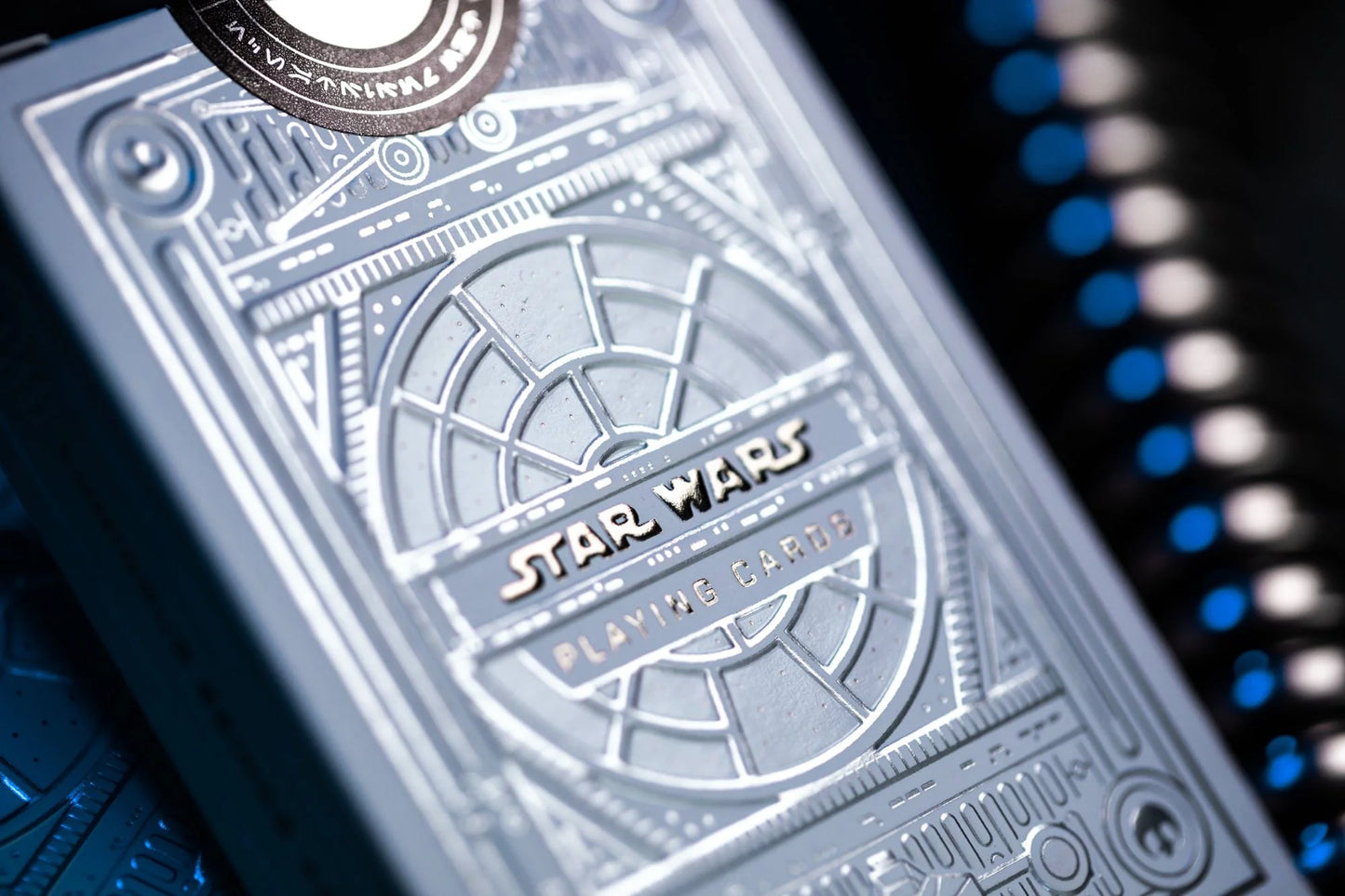 Star Wars Light Side Silver Edition Playing Cards (White) by theory11