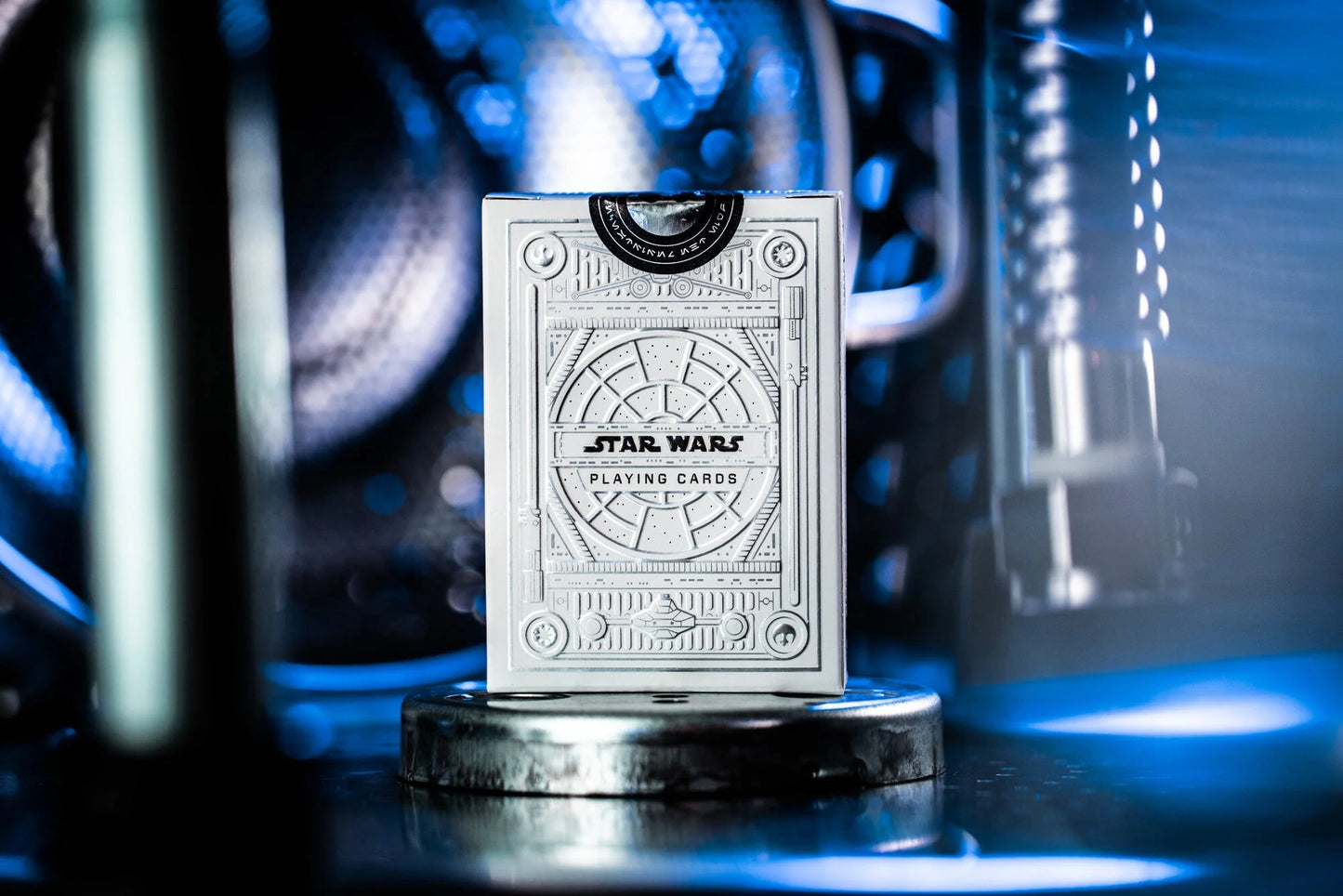Star Wars Light Side Silver Edition Playing Cards (White) by theory11