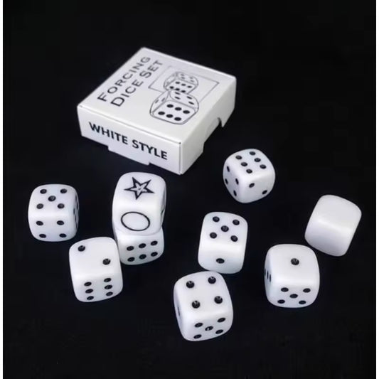 Forcing Dice Set (White)