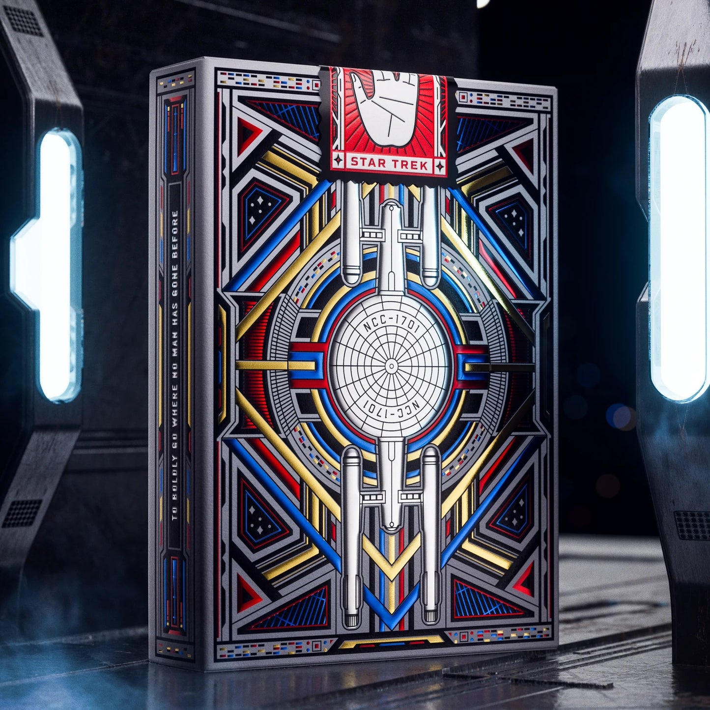 Star Trek Dark Edition (Black) Playing Cards by Theory 11