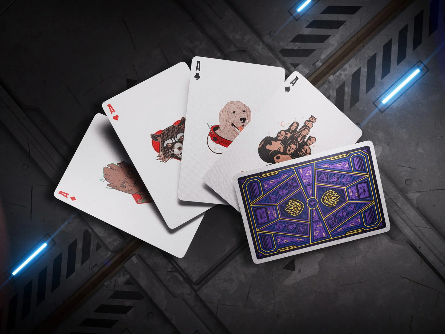 Guardians of the Galaxy Playing Cards by theory11
