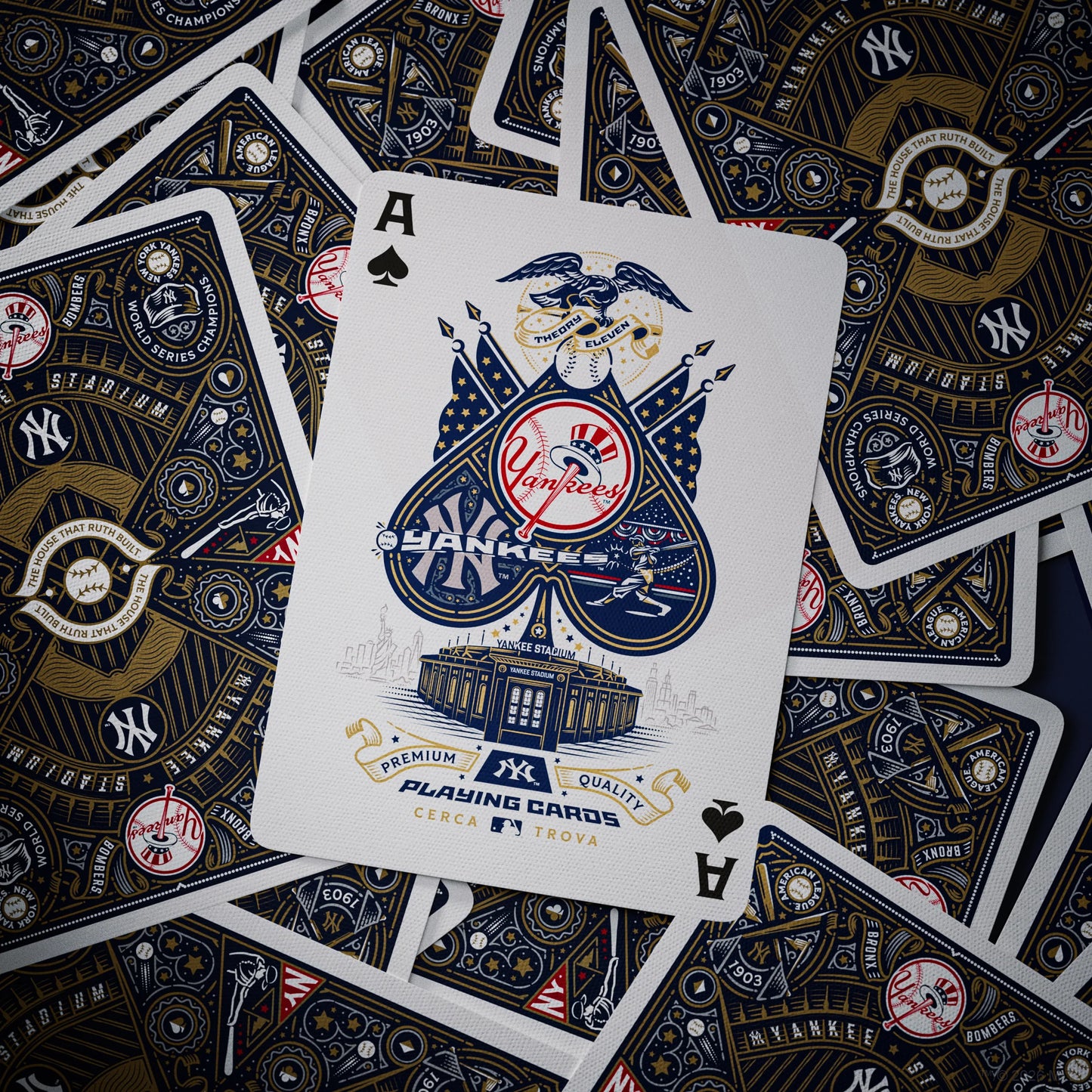 Jeu de cartes Yankees par Theory11