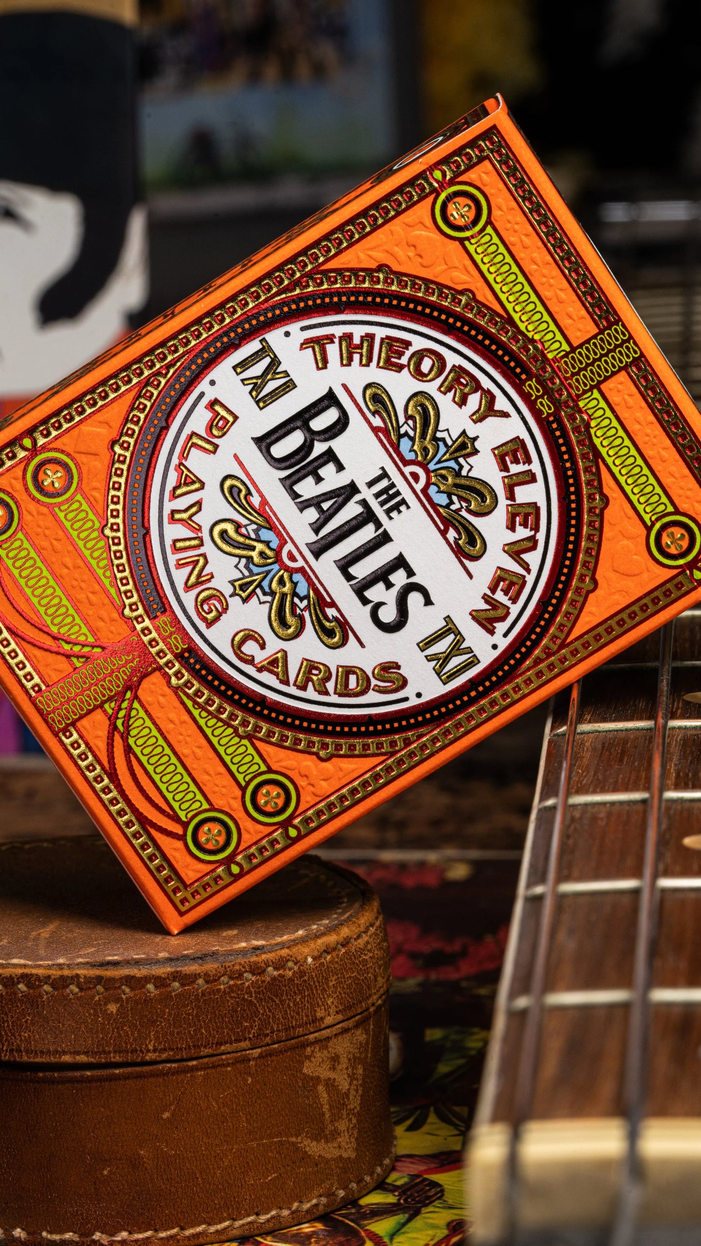 The Beatles (Orange) Playing Cards by Theory11
