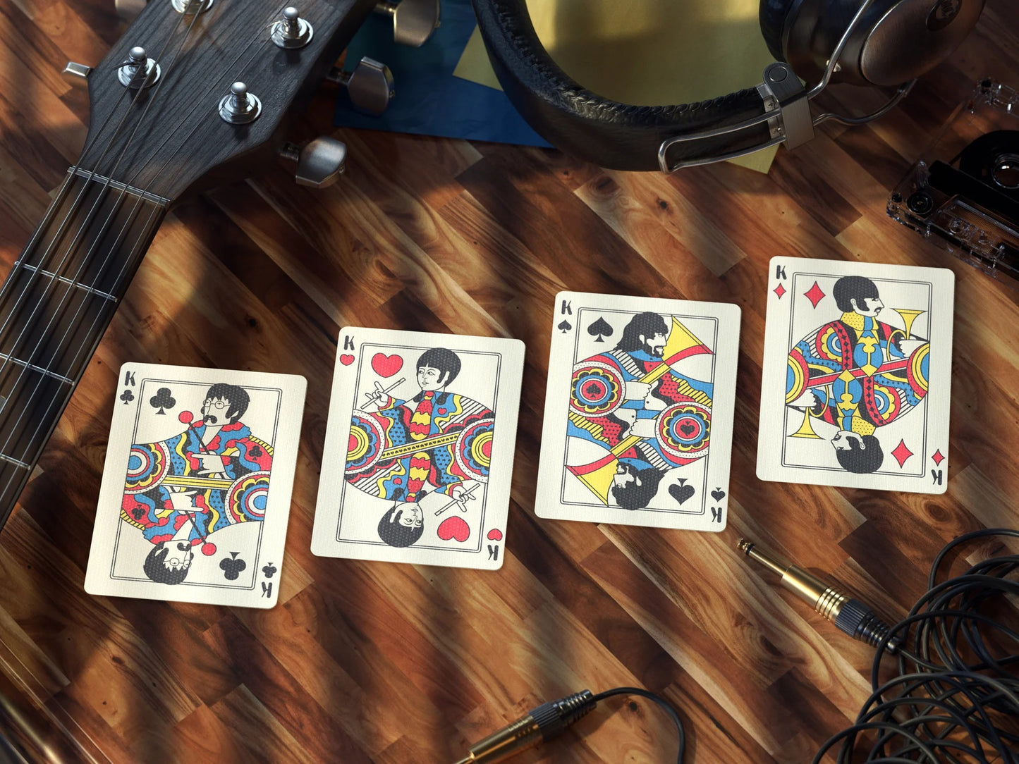 The Beatles (Yellow Submarine) Playing Cards by Theory11