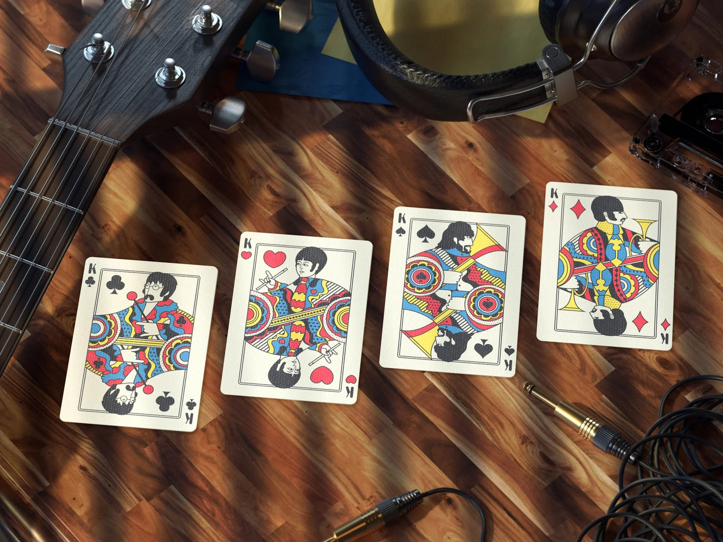 The Beatles (Yellow Submarine) Playing Cards by Theory11