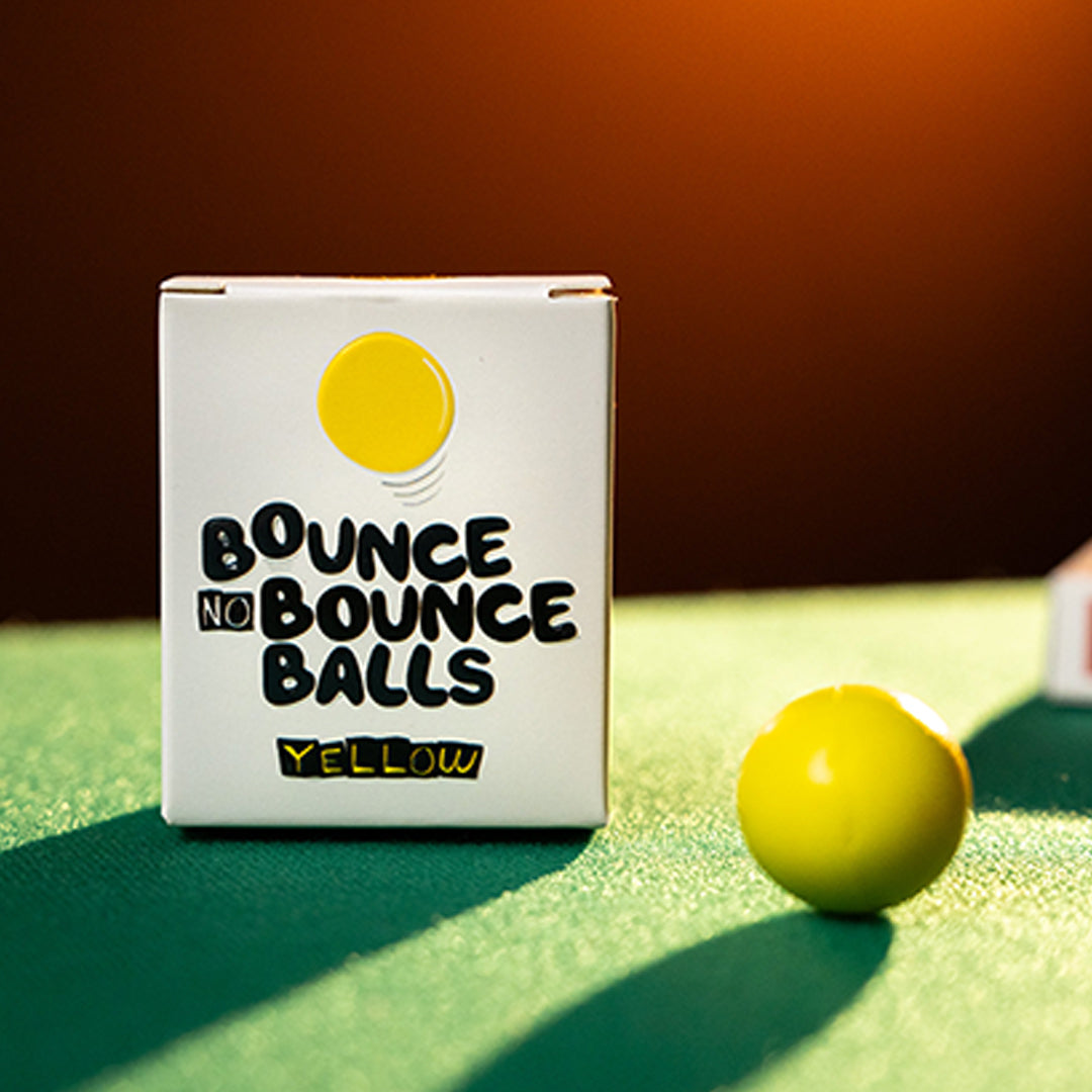 Bounce no Bounce Balls (Yellow) by Murphy's Magic