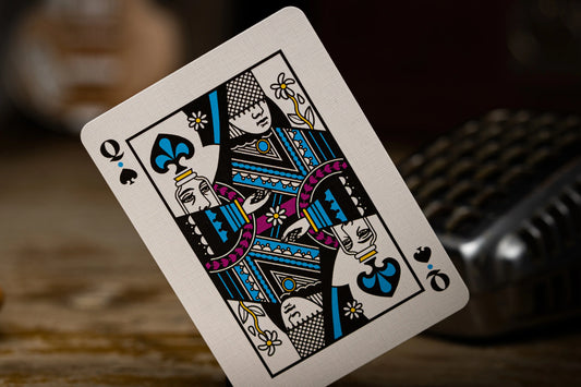 Les cartes à jouer The Beatles (Rose) par Theory11