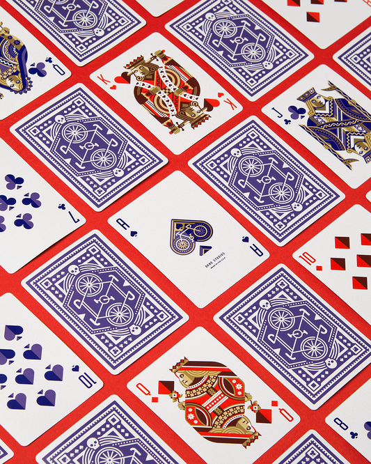 Cartes à jouer DKNG « Purple Wheels »