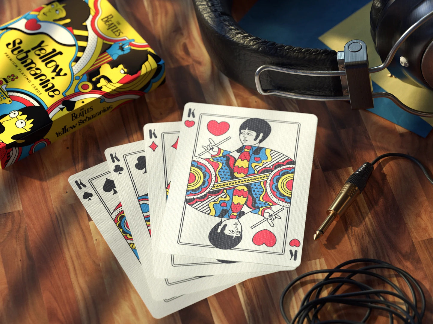The Beatles (Yellow Submarine) Playing Cards by Theory11