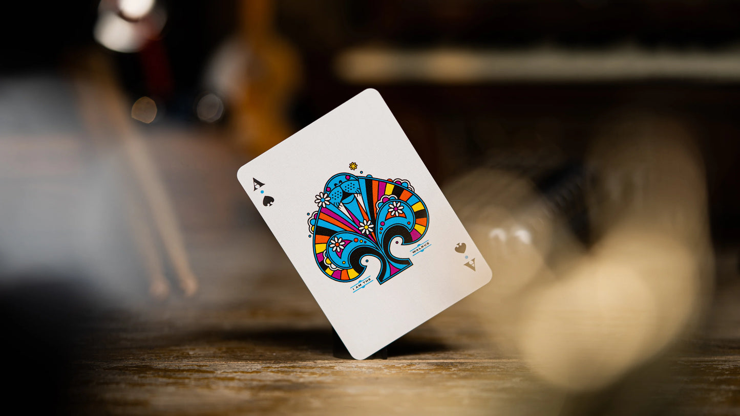 The Beatles (Pink) Playing Cards by Theory11