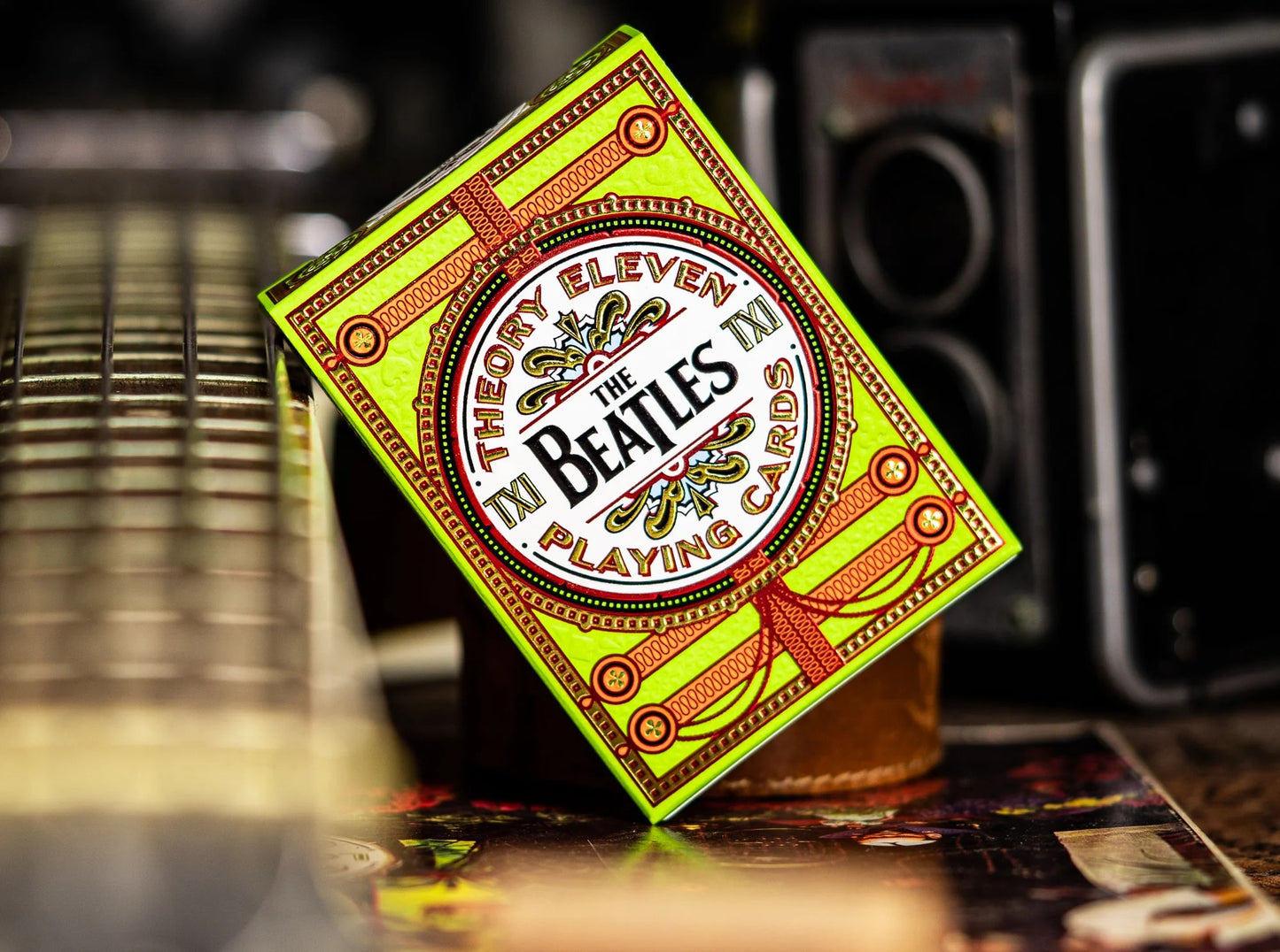 The Beatles (Green) Playing Cards by Theory11