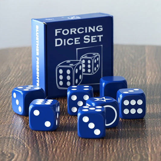 Forcing Dice Set (Blue) by  Bluether Magic