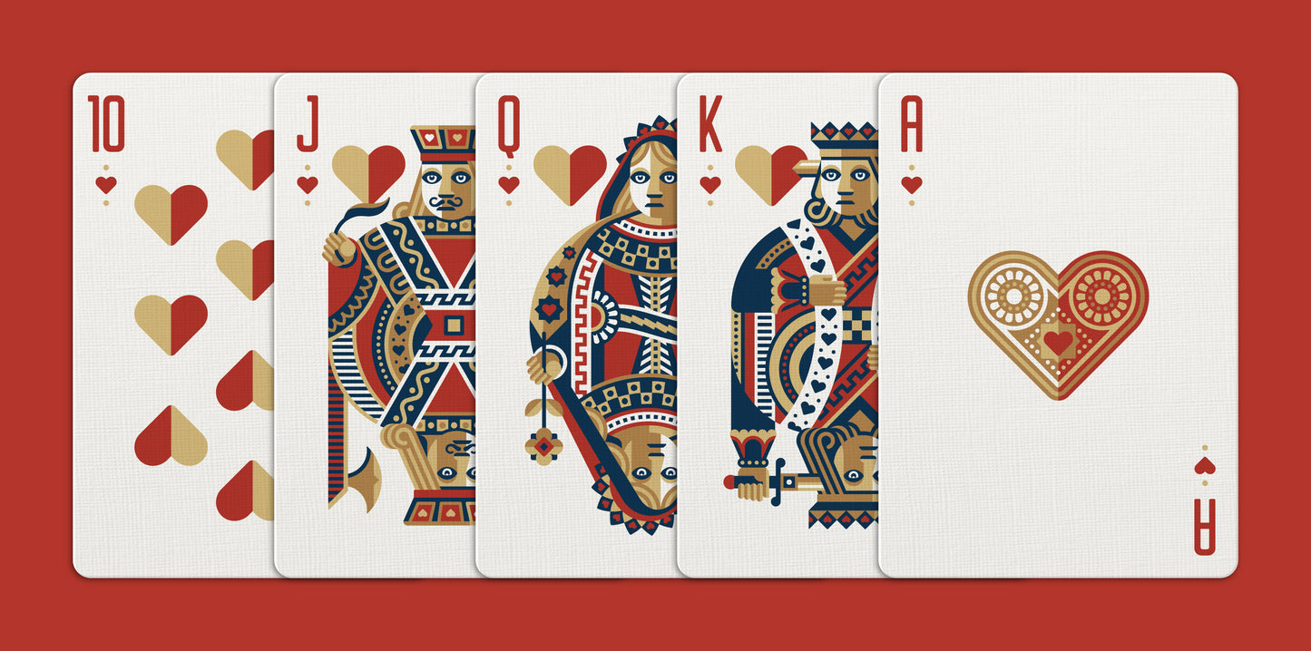 DKNG ‘Red Wheel’ Playing Cards