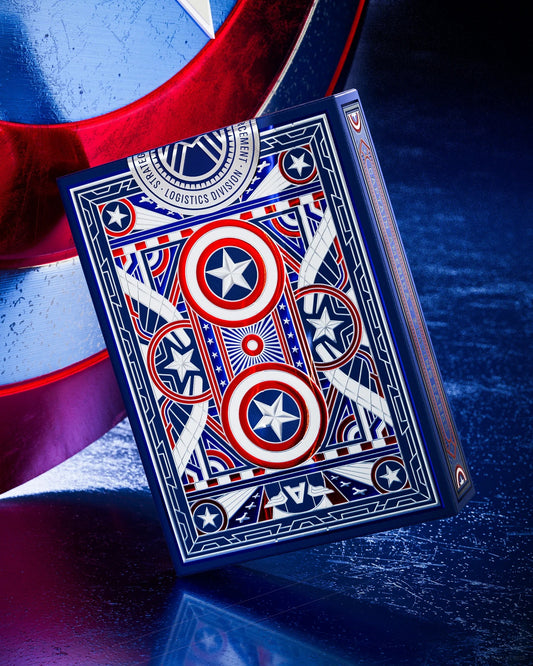 Captain America Playing Cards by Theory 11