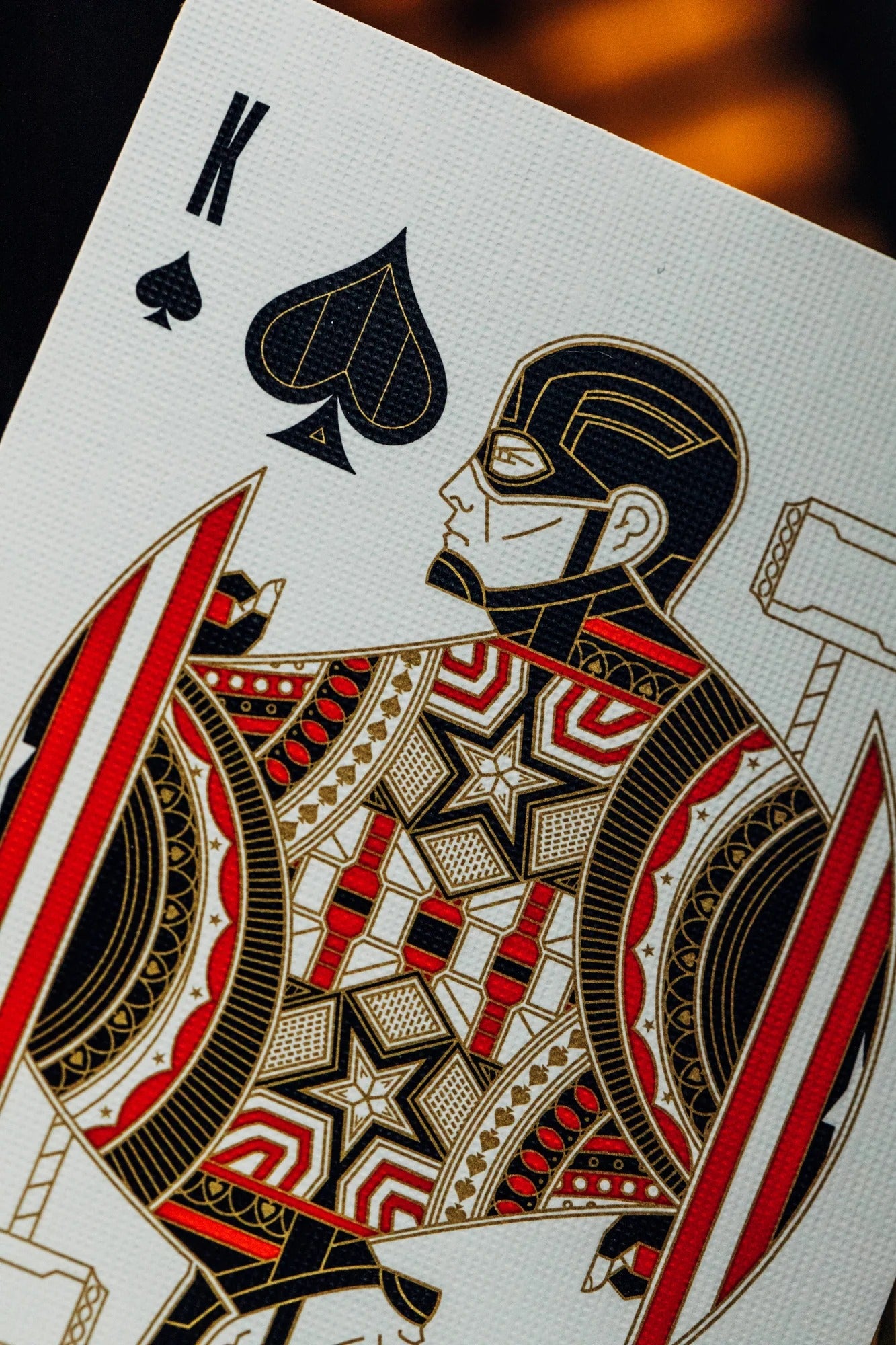 Avengers: (Red Edition) Playing Cards by Theory11
