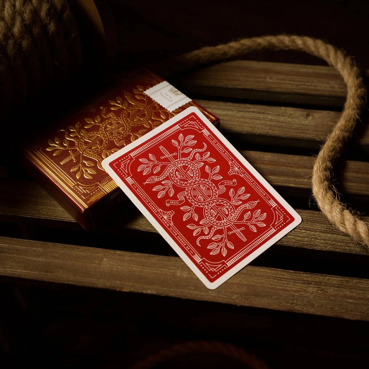 Monarch (Red) Playing Cards by Theory11