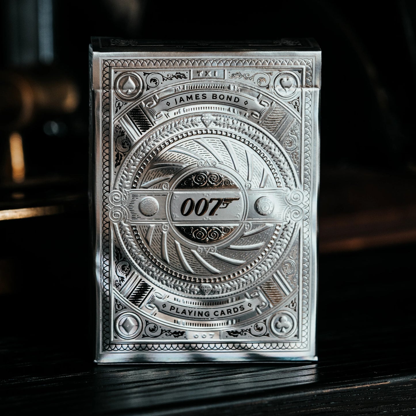 James Bond Silver Edition Playing Cards by Theory11