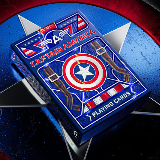 Captain America Playing Cards by Theory 11