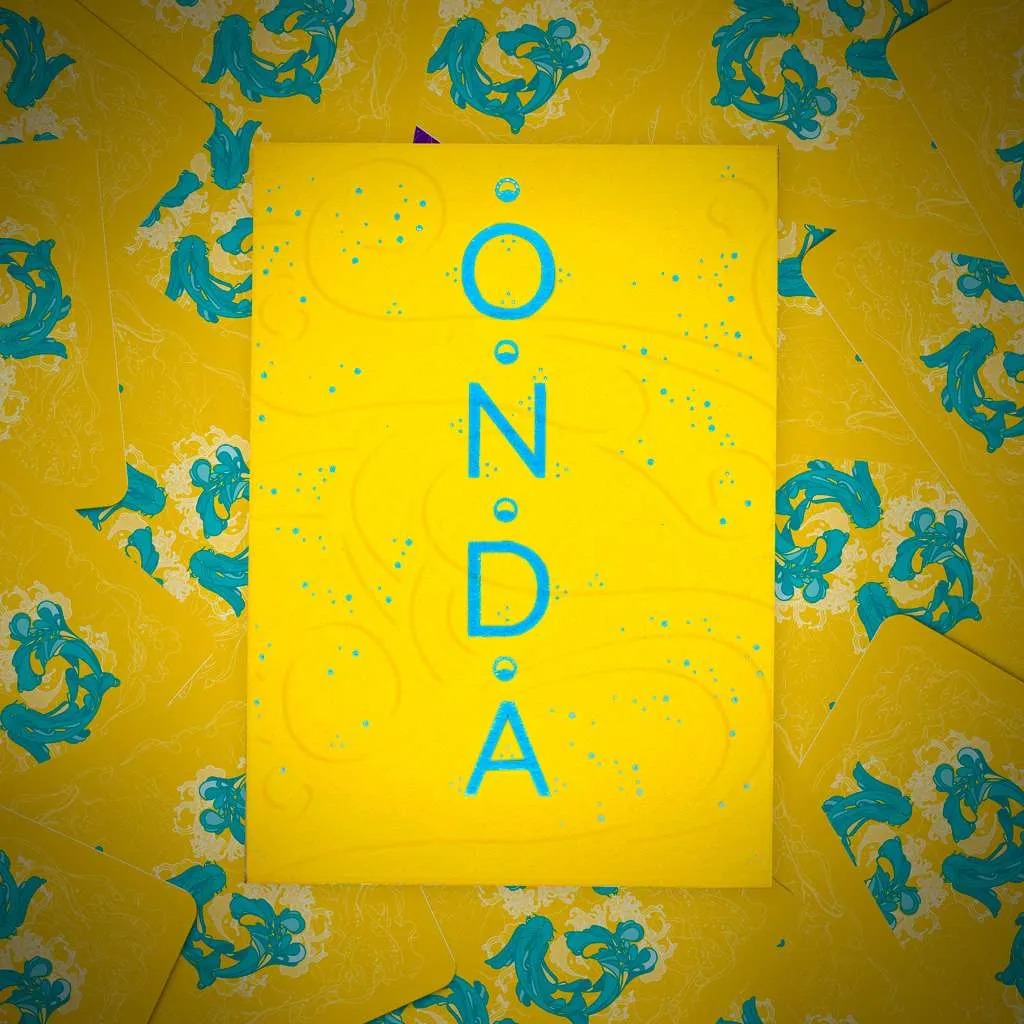 ONDA V2 (Yellow) by Jocu Playing Cards