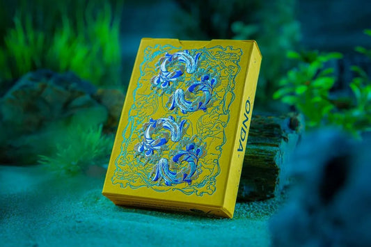 ONDA V2 (Yellow) by Jocu Playing Cards
