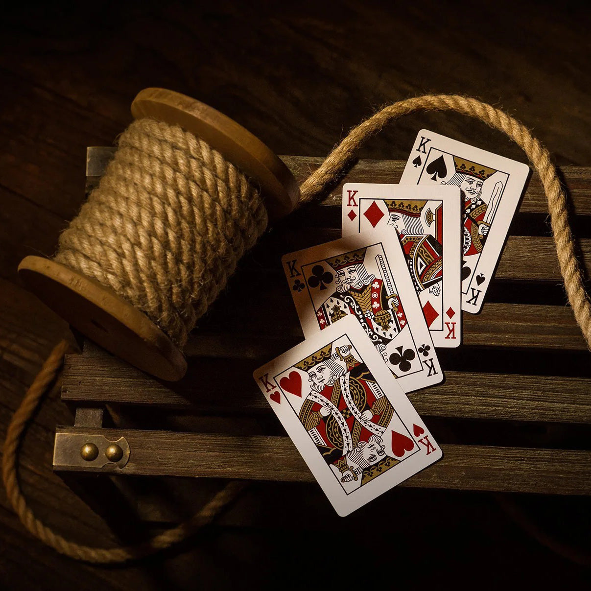 Monarch (Red) Playing Cards by Theory11
