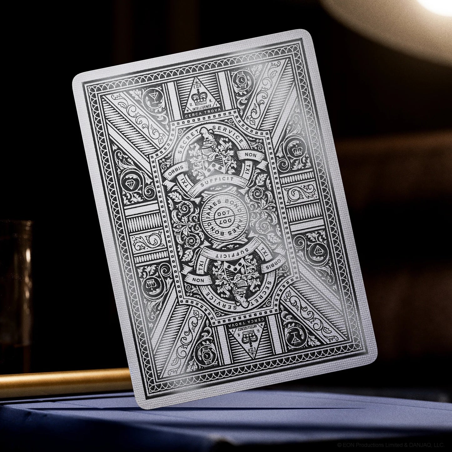 James Bond Silver Edition Playing Cards by Theory11