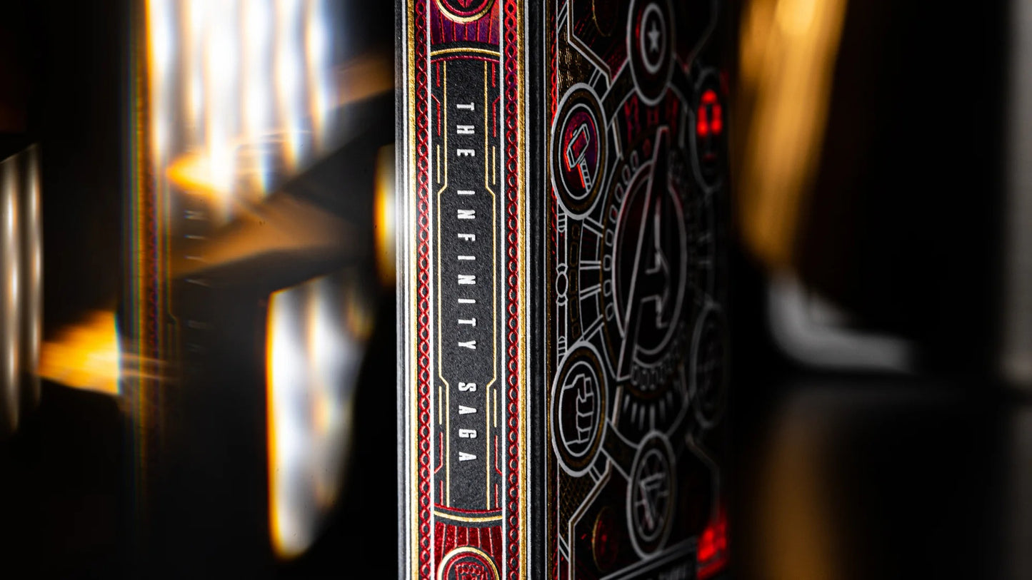 Avengers: (Red Edition) Playing Cards by Theory11