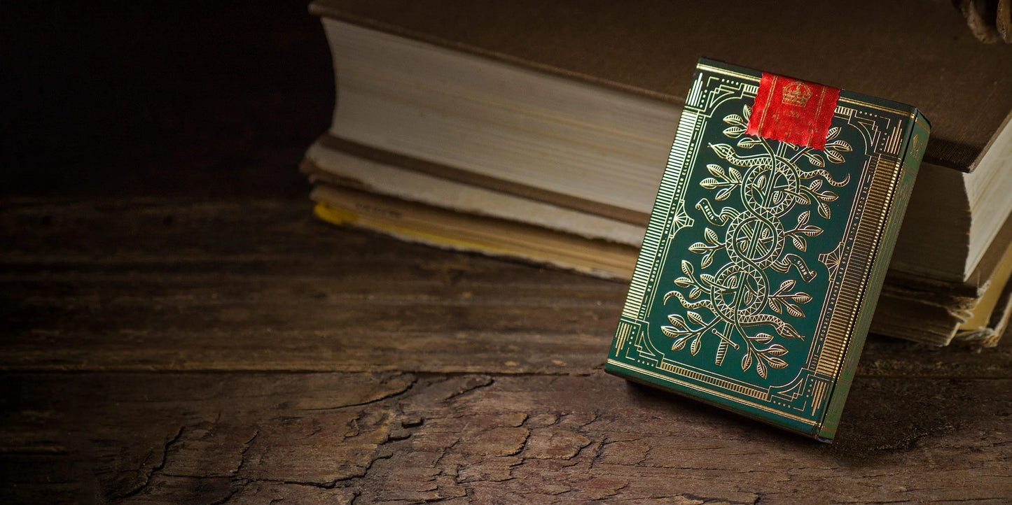 Monarch (Green) Playing Cards by Theory11