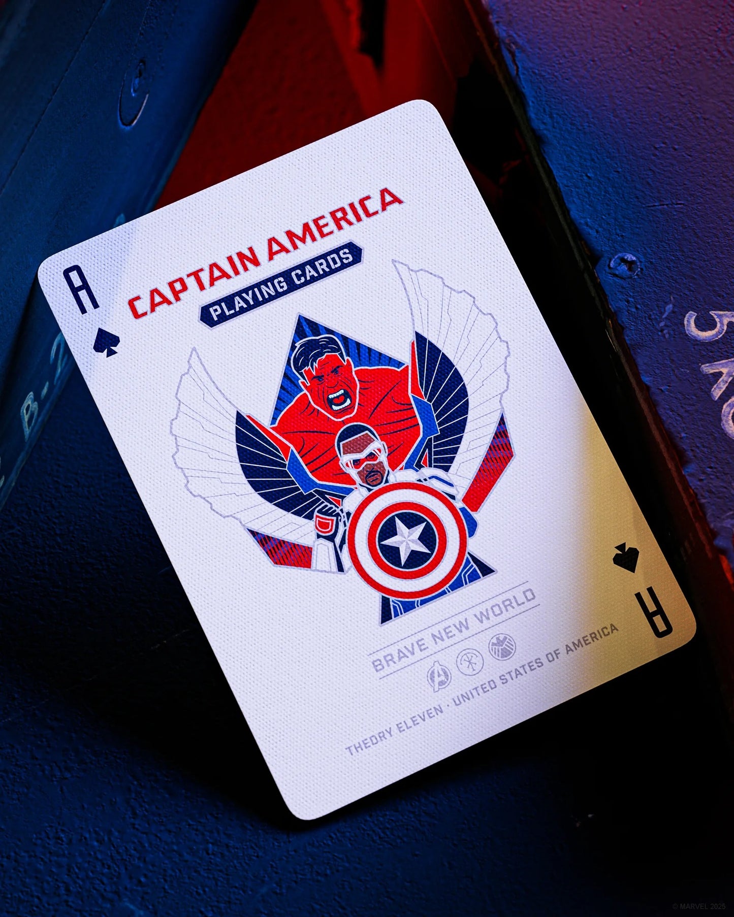 Captain America Playing Cards by Theory 11
