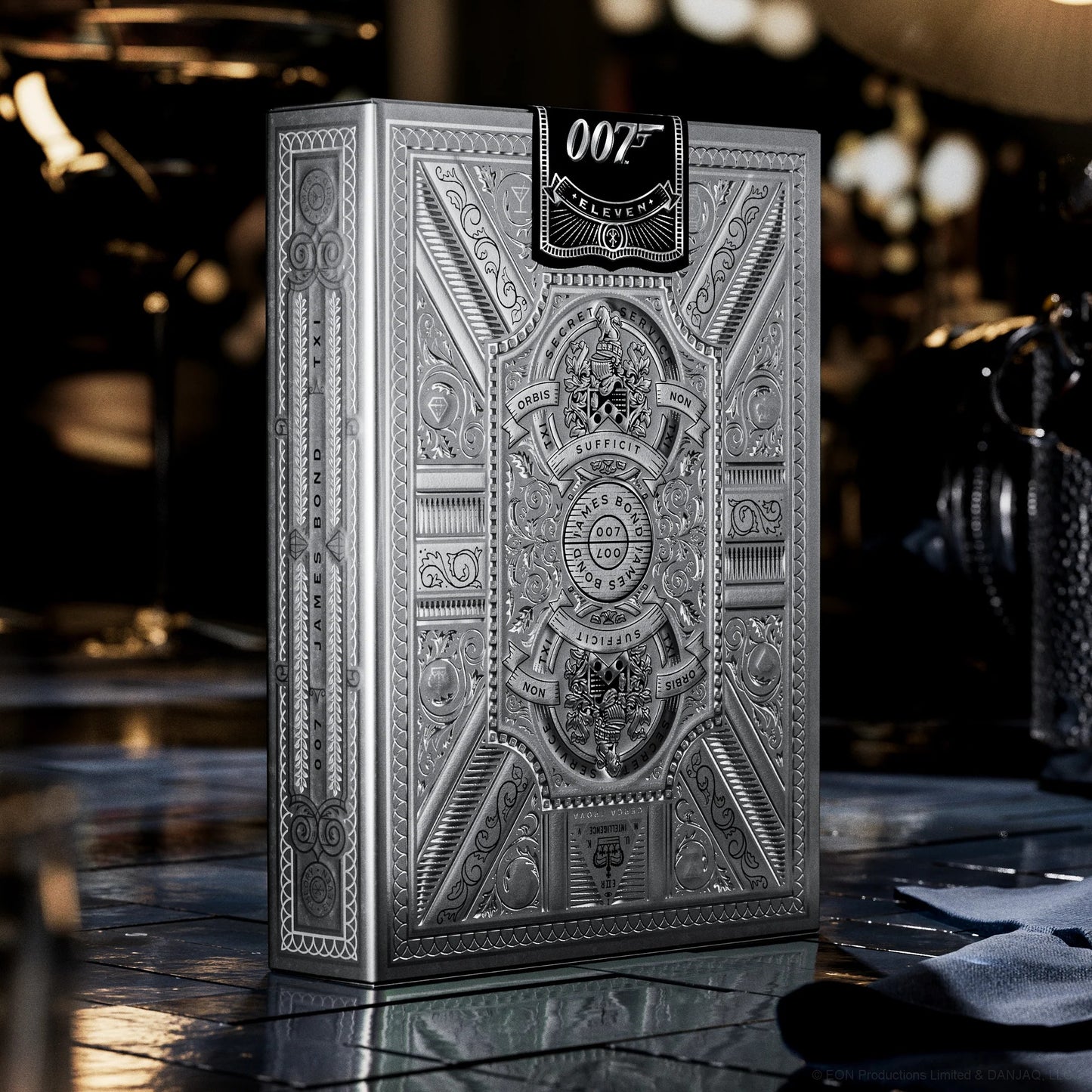 James Bond Silver Edition Playing Cards by Theory11