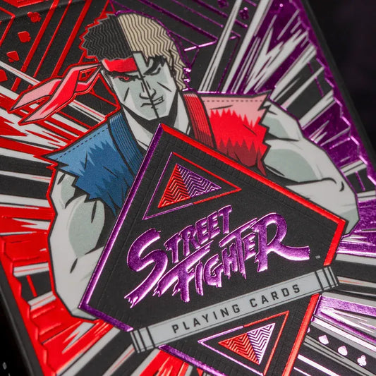 Cartes à jouer Street Fighter - Édition Sombre