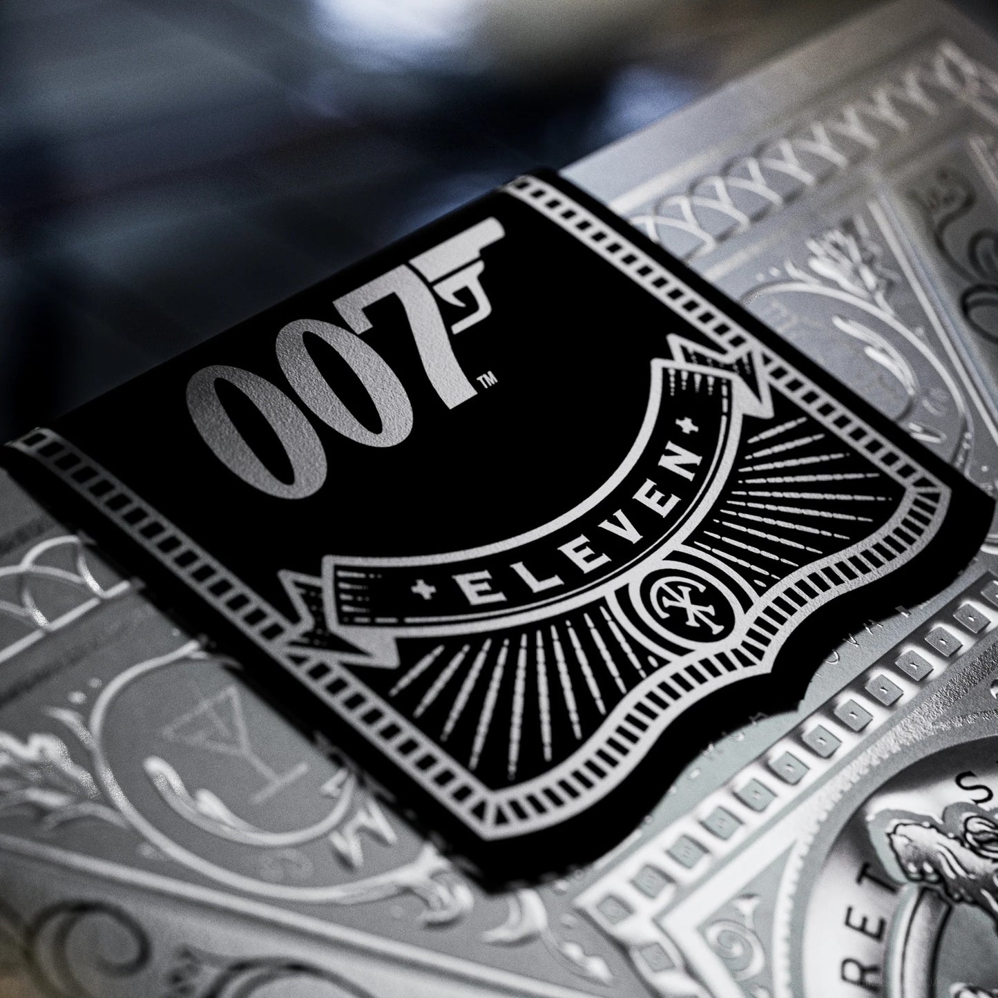 James Bond Silver Edition Playing Cards by Theory11