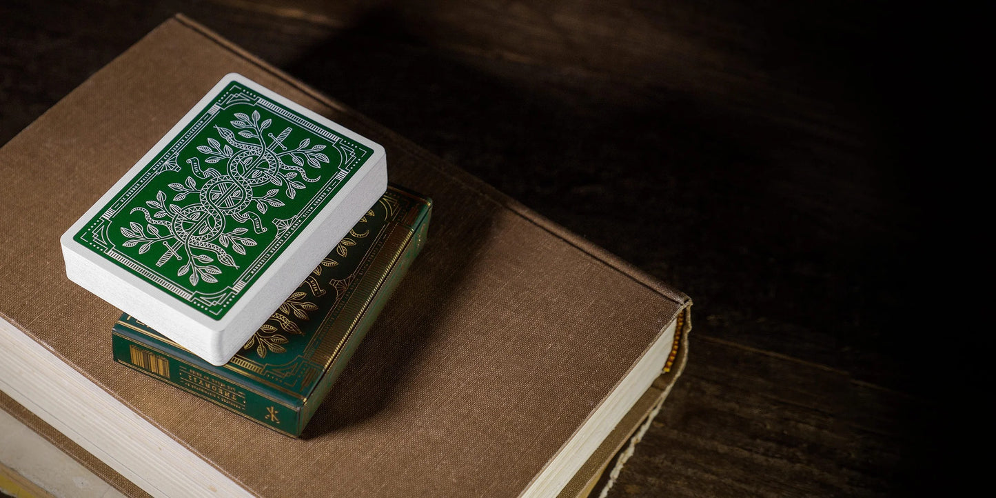 Monarch (Green) Playing Cards by Theory11