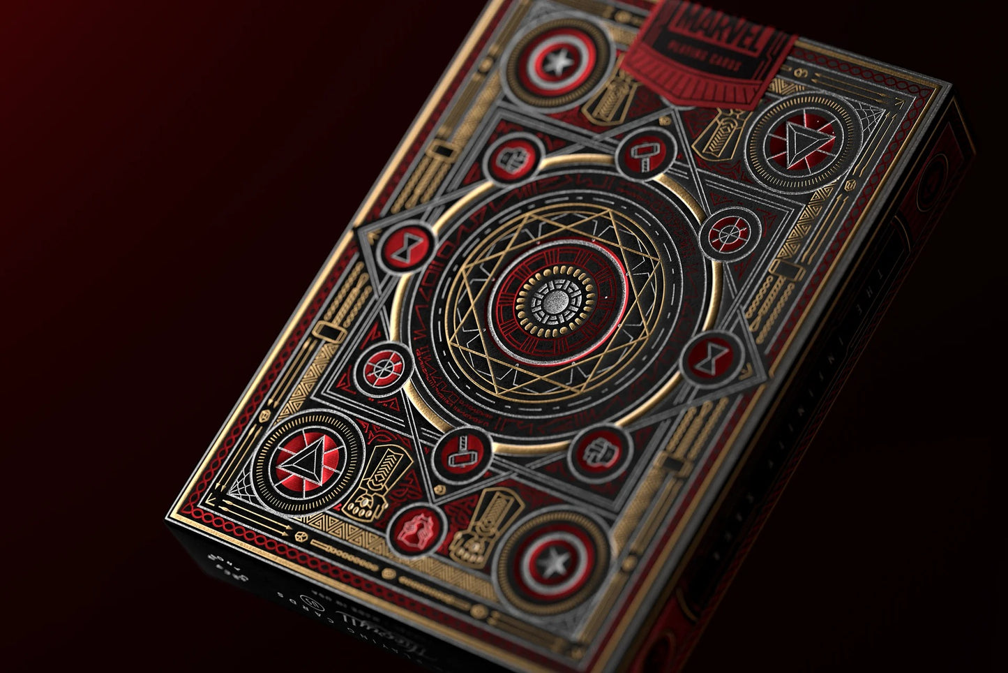 Avengers: (Red Edition) Playing Cards by Theory11