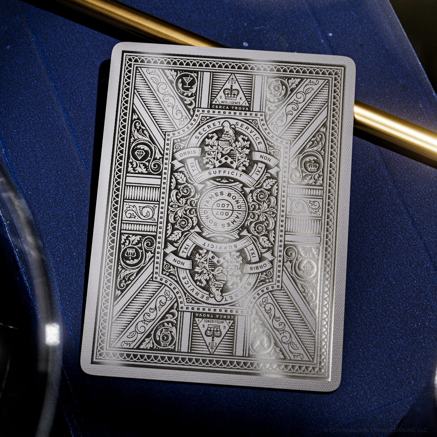 James Bond Silver Edition Playing Cards by Theory11