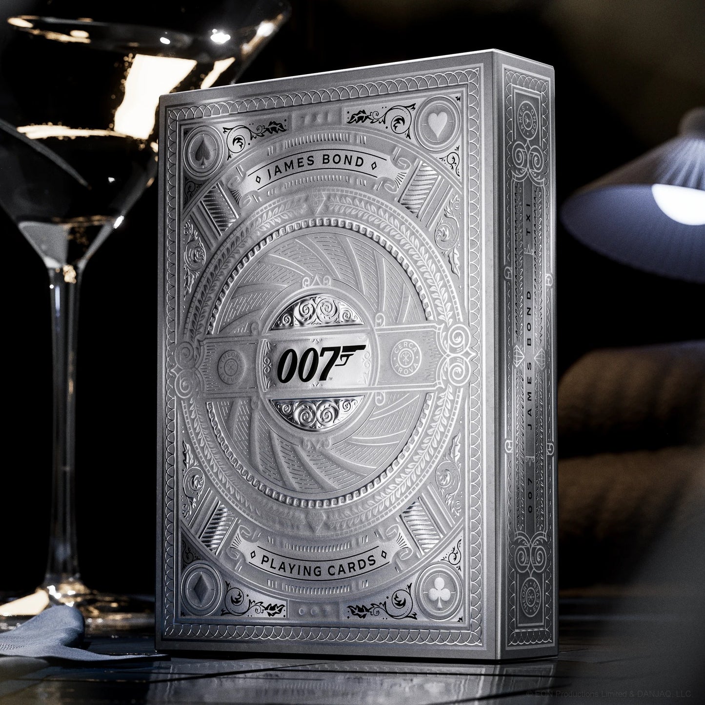 James Bond Silver Edition Playing Cards by Theory11