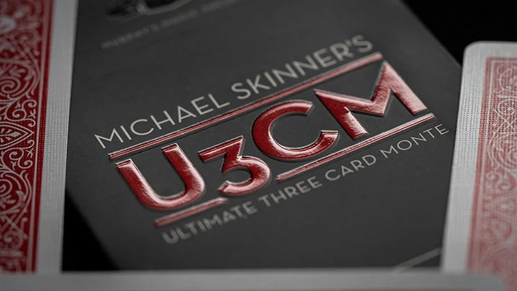 Michael Skinner's Ultimate 3 Card Monte (Red) by Murphy's Magic